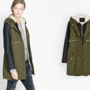 Zara Jackets & Coats - Zara Convertible Fur-lined Coat Zara Jackets & Coats - Zara Convertible Fur-lined Coat